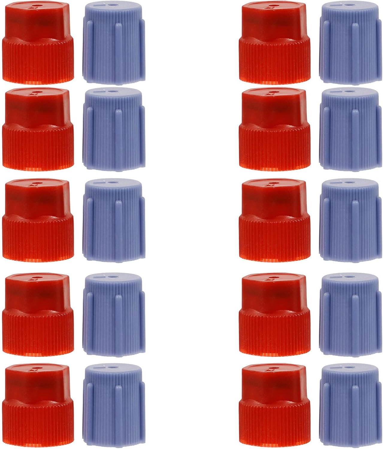 30pcs Ac System Charging Port Caps, 13.5mm 16.5mm Abs Plastic