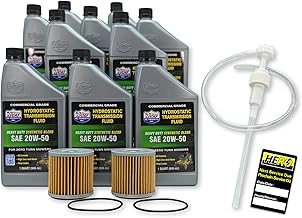 HERO Hydrostatic Transmission Maintenance Kit Fits HydroGear ZT4400 ZT5400 Replaces HydroGear 71943 72881 SAE 20W-50