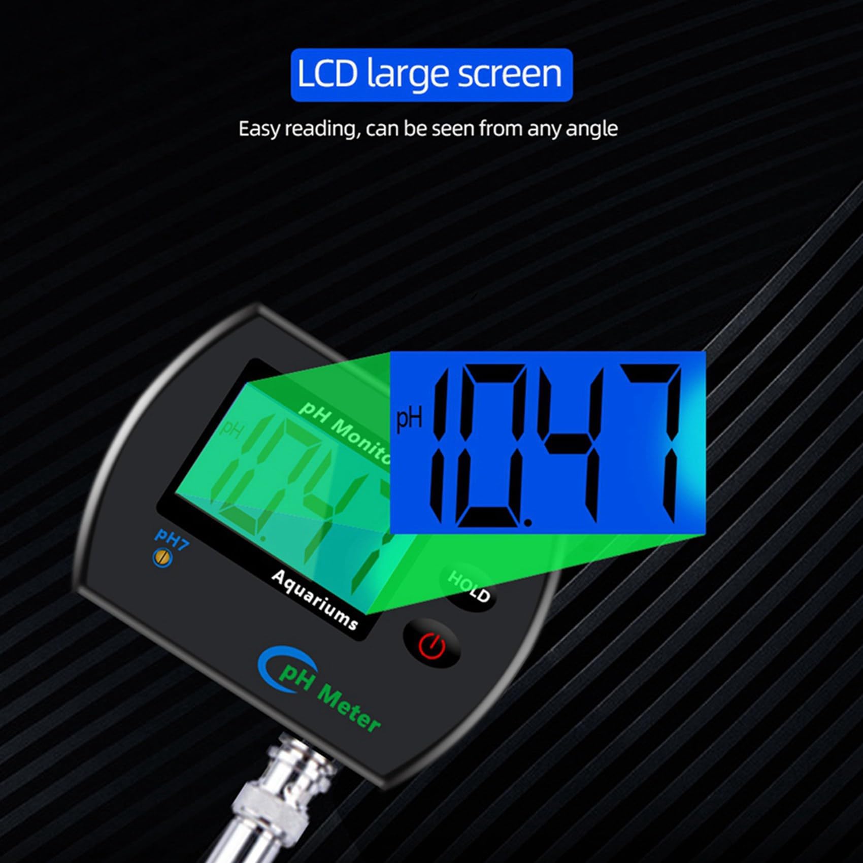 2X Digitale Acqua Potabile per Acquario Monitor PH Online Tester Professionale Accurato Della Qualità 'Acqua Spina UE