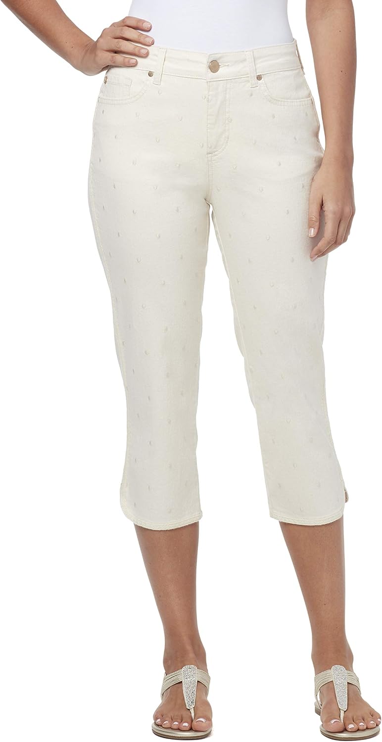 Mandie 5 Pocket High Rise Capri Jeans 