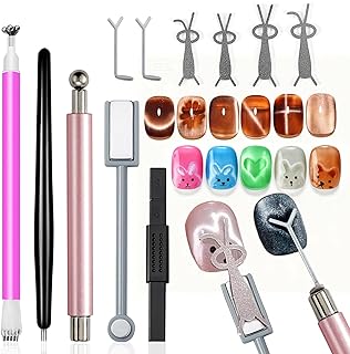 WOKOTO Juego de 5 imanes de ojo de gato para ...