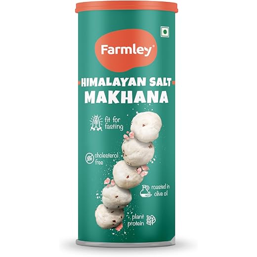 Farmley Himalayan Salted Makhana Snack 77g