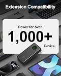 65W Power Bank, 25000mAh Travel Essential USB C Laptop Portable Charger, 100W Total Fast Charging Battery Pack for MacBook Dell XPS iPad Tablet Steam Deck iPhone 16/15 Series Samsung Switch and More