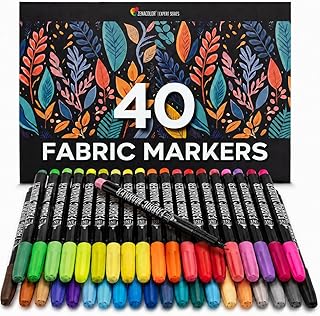 15 Personalized DIY Birthday Gifts That Will Leave Them Speechless! 284 Fabric Pens - Set of 40 - Non Toxic, Indelible and Permanent Fabric Pain...