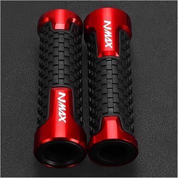 2024 for N-MAX 125 155 NMAX 125 N-MAX 155 2015-2020 2021 2022 2023 Motorcycle Handlebar Grips Handle Bar Cap Ends PlugsRojo