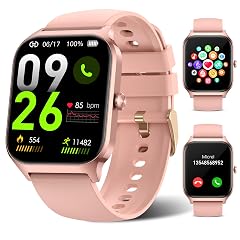 Smart Watch for Men Women Make Call Answer 1 85 with 20 Sport Modes Fitness Tracker Sleep Spo2