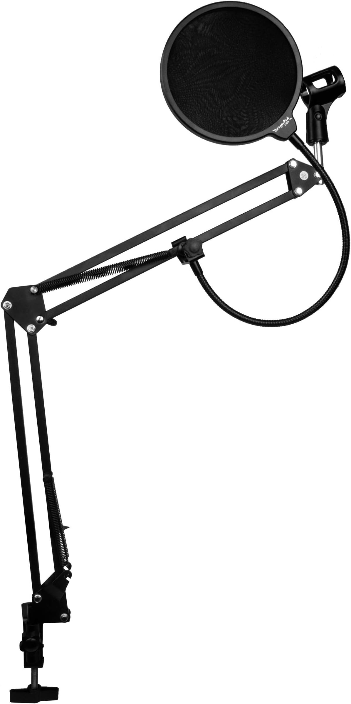 Microphone Pop Filter With Scissor Boom Arm Kit