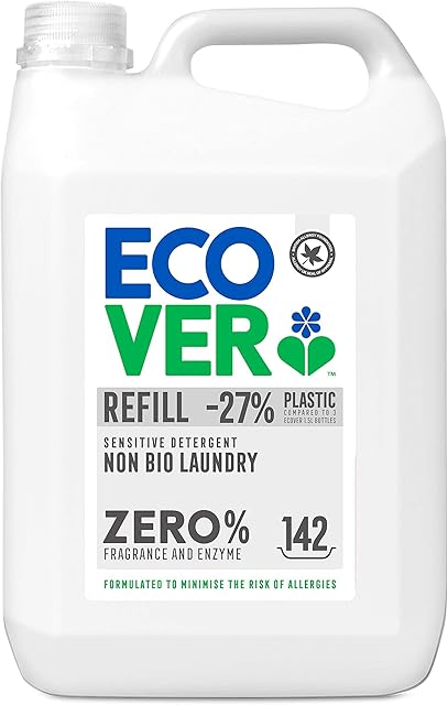 Ecover Zero Non Bio Laundry Liquid, 142 Wash