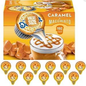 Coffee Creamer Singles 192 ct Great for Offices Restaurants Coffee Bar Gift and Homes