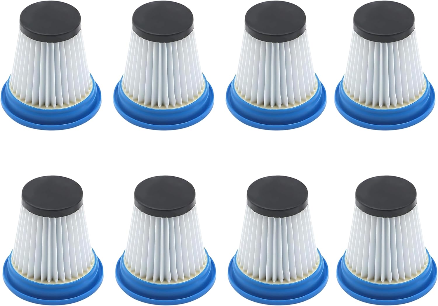 Nispira 520280 HEPA Filter Replacement for Kenmore DS1030 DS1020 24V 2-In-1 Cordless Stick Lightweight Vacuum Cleaner, 8 Pack