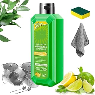 Cleaning Milk House Cleaner, 2025 New Powerful Multifunctional Concentrated Cleansing Lotion, For Household Kitchen, Household Kitchen to Heavy Oil Stains (1)