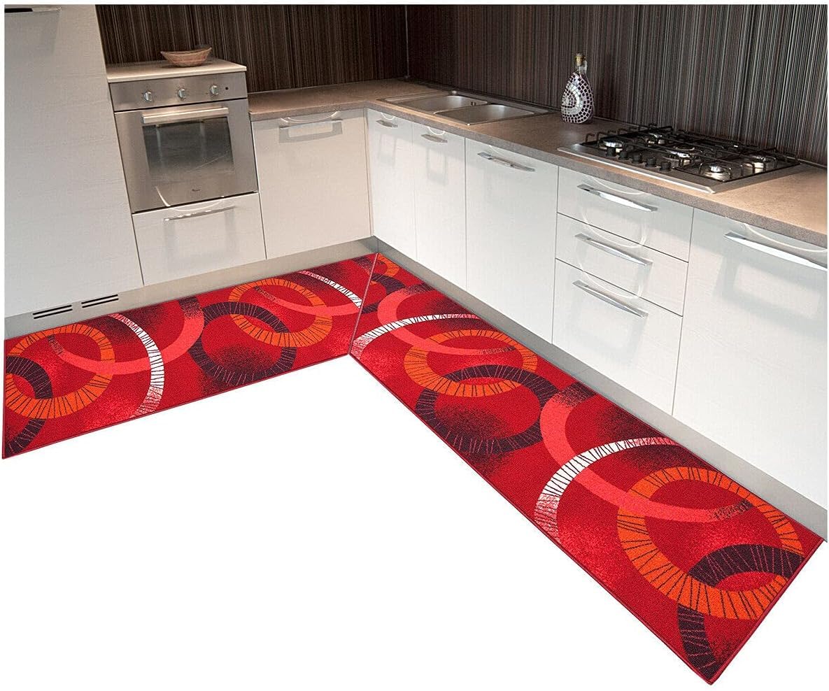 emmevi - Fakiro Misura 5 - Tappeto Angolare Personalizzabile Antiscivolo Lavabile Assorbente 100% Made in Italy Disponibile Fino a 350 cm
