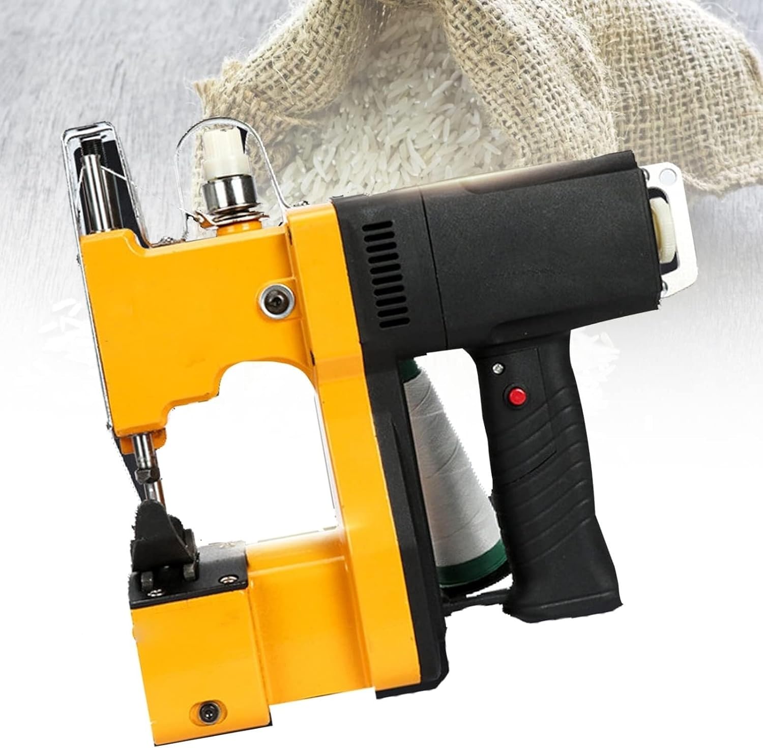 Automatic Packaging Textile, Sack Mouth Seam Sewing Machine, Packaging Agriculture Textile Industry Woven Bag Sealing Machine Overlock