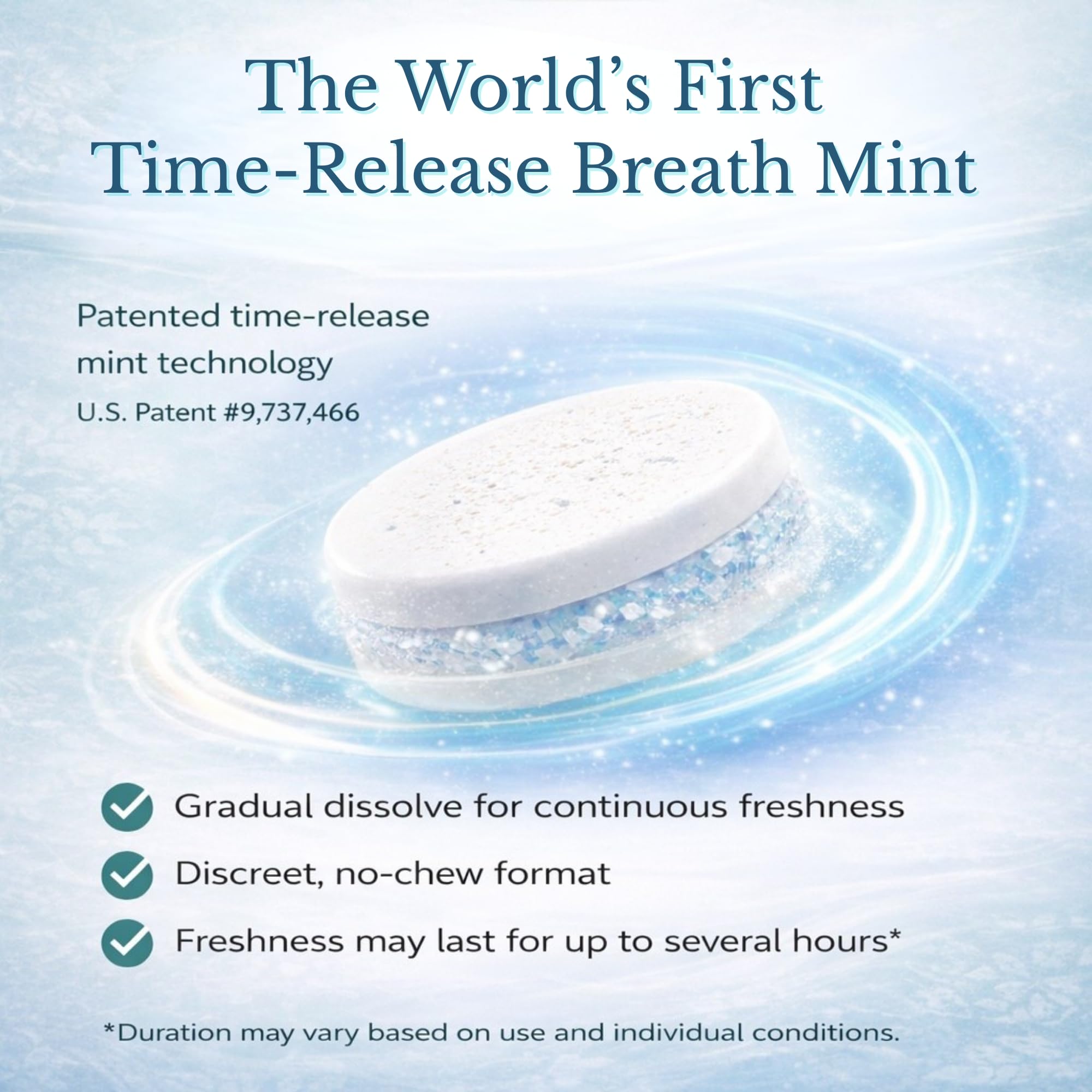 Amazon.com : 4EverMints - Peppermint Flavor 4-Hour Time Release