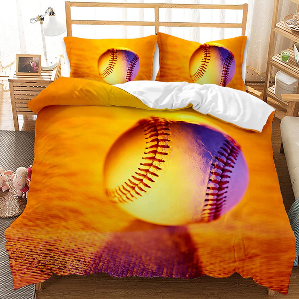 Linge de lit microfibre 155 x 220 cm comprenant housse de couette enfant et deux taies d'oreiller