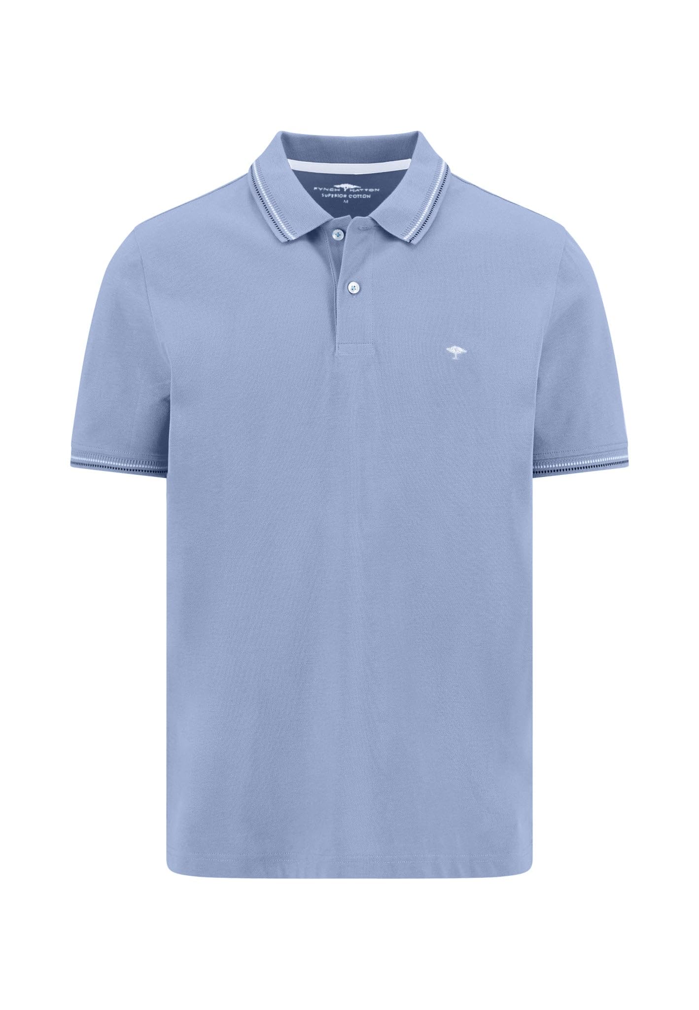 FYNCH-HATTON Poloshirt aus Baumwolle mit Kontrastdetails und Polokragen