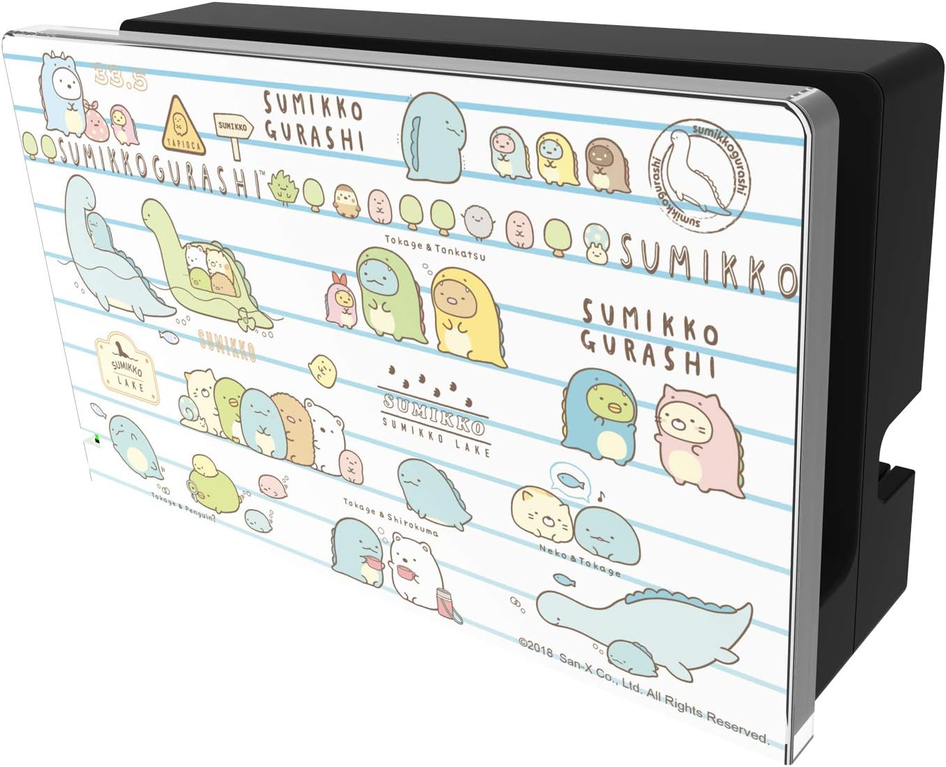 i-Lex Officially Licensed Nintendo Product Sumikko Gurashi Tokage and Ka-san Nintendo Switch Character Dock Cover