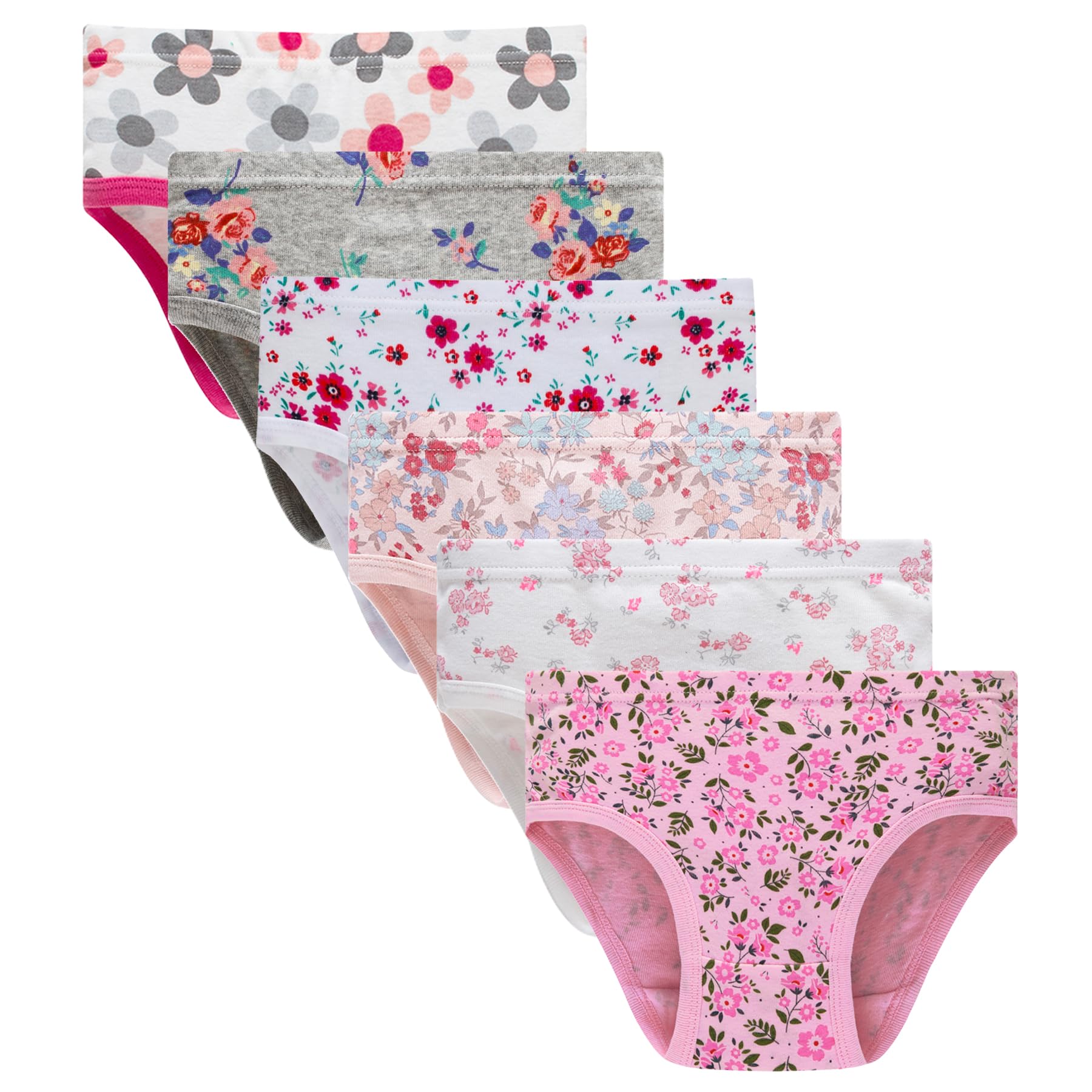 Winging Day Little Girls Cotton Undies Multipack