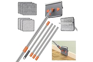 Baseboard Buddy: The No-Bend Baseboard Cleaner with Long Handle