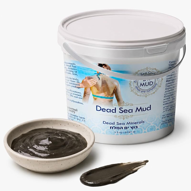 Máscara corporal de lama do Mar Morto DR.MUD DEAD SEA COSMETICS, 1,5 kg