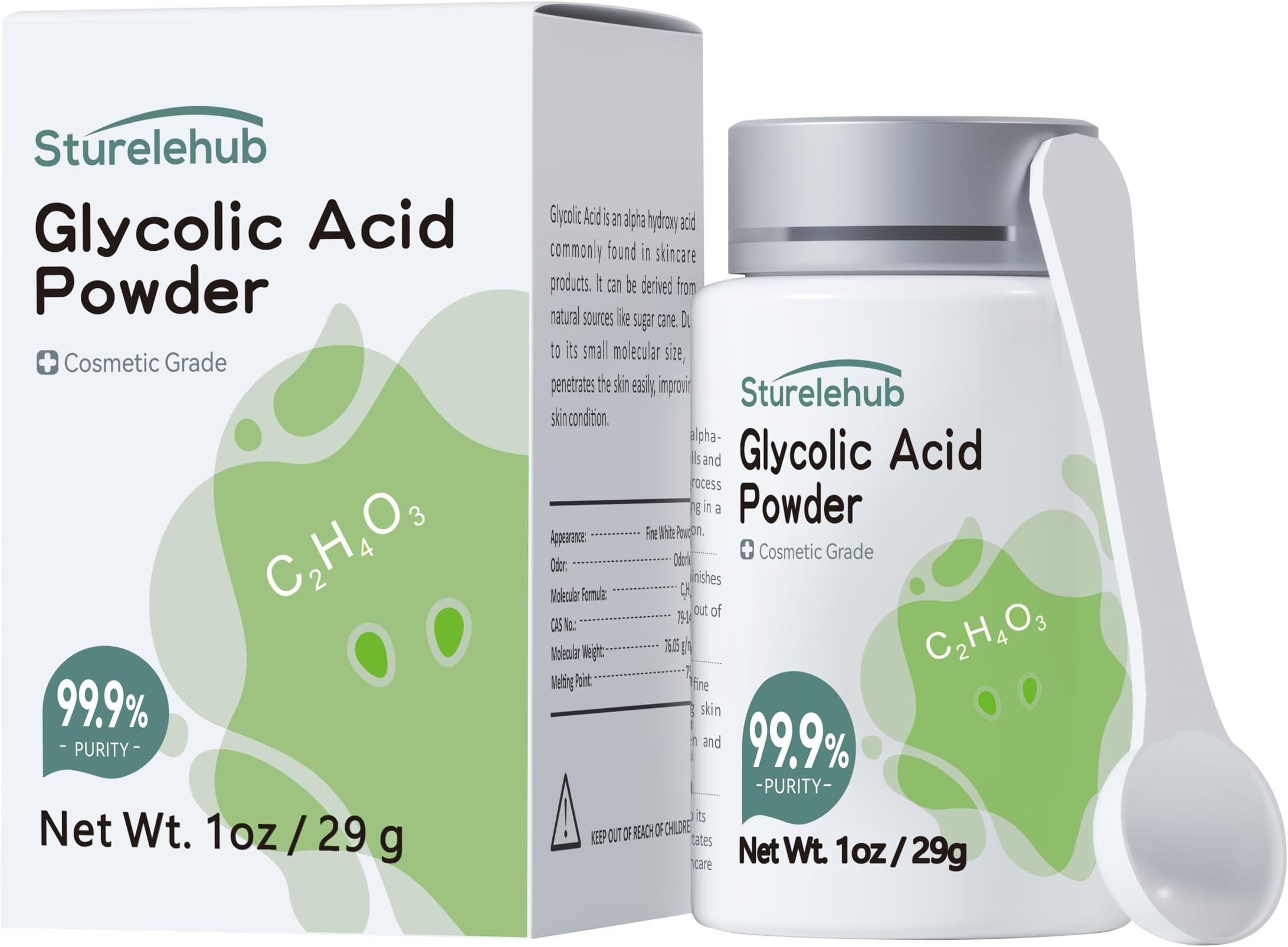 1oz Glycolic Acid Powder