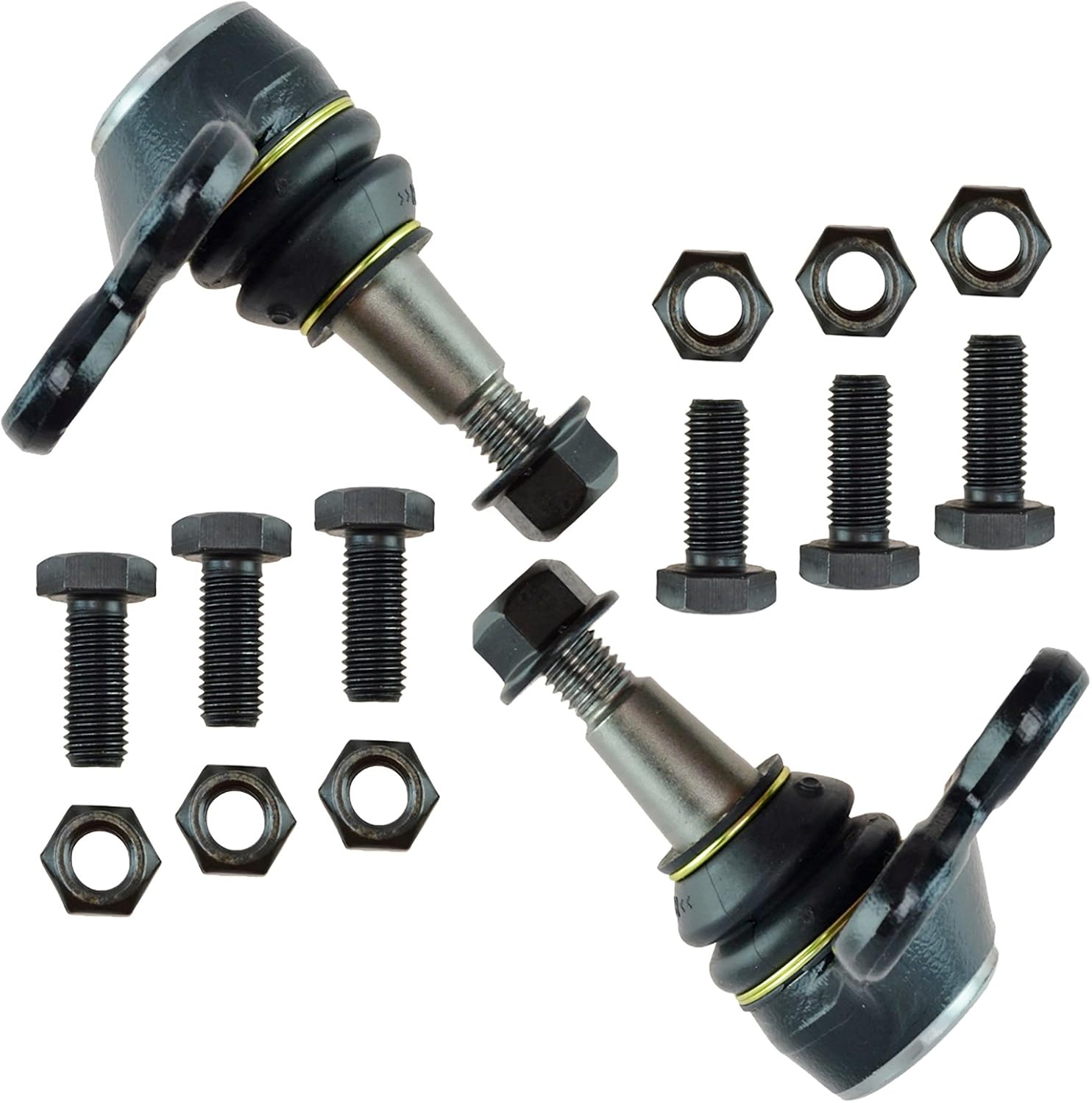 TRQ Front Steering & Suspension Kit Ball Joint Sway Bar Stabilizer Link Tie Rod Compatible with Buick Chevrolet GMC Saturn