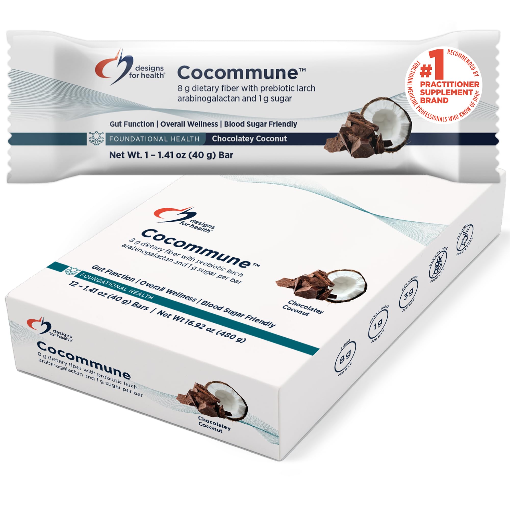 健康・医学 Cokumico Amazon.com : Designs for Health Cocommune Bars (12 Bars