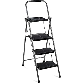 Cosco Max Steel Work Platform, Easy Fold One-Hand Lock, Convenient Project Trays, Stable & Secure, ANSI Rated 225 lbs, 10 Year Warranty