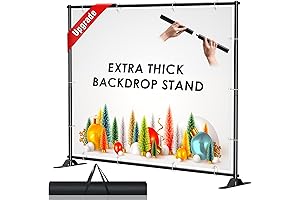 AKTOP Step and Repeat Banner Stand: The Perfect Backdrop for Parties and Photography