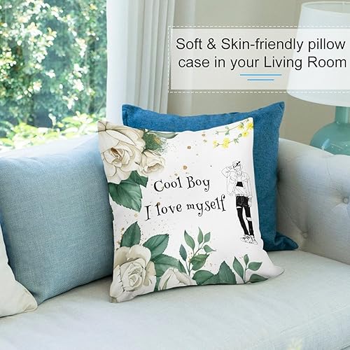 Miniatura 8 de Funda de almohada personalizable, funda de almohada personalizada con nombre, logotipo, texto, fundas de almohada personalizadas, suave y cómoda,