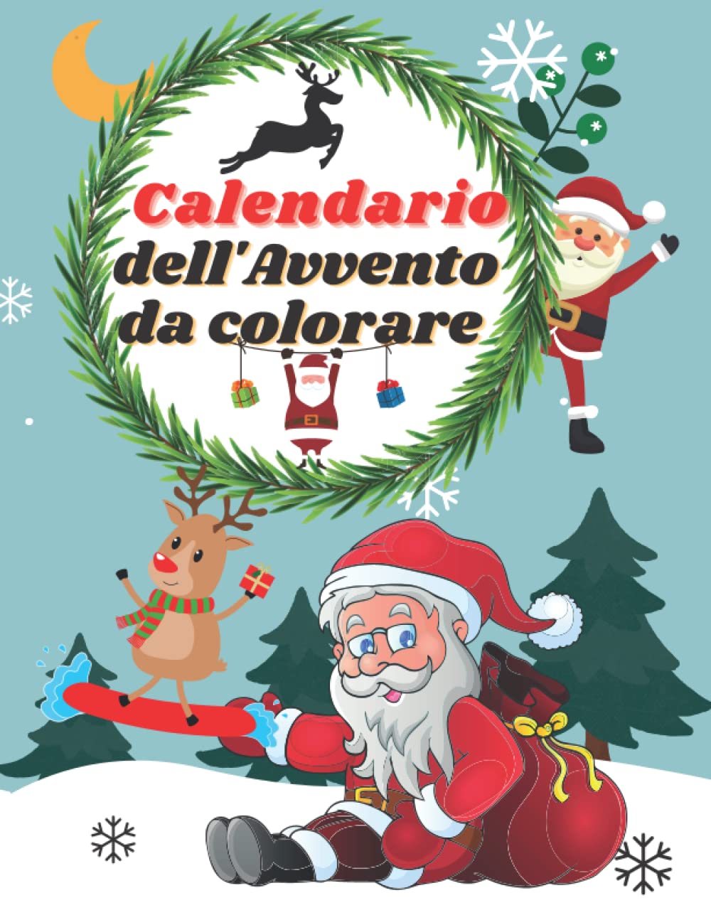 Orange Tree Toys Calendario Dell'Avvento In Legno Arca Di Noè, 24 Figure Di Animali E Personaggi, Giocattolo Educativo Per Bambini 1 Anno+
