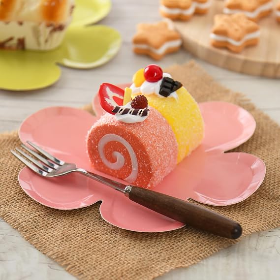 GGBOY 36PCS Daisy Plates Flower Shaped Paper Plates Disposable | 8