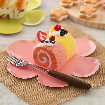 GGBOY 36PCS Daisy Plates Flower Shaped Paper Plates Disposable | 8