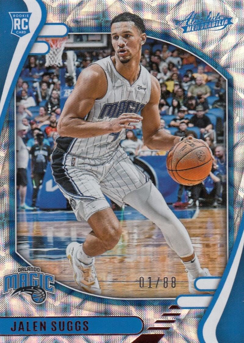 Basketball Trading Card 2021-22 Panini Chronicles Asia Red #201 Jalen Suggs Absolute NM Near Mint 1/88 Magic