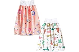 Baby Waterproof Diaper Skirt for Bed Wetting Training - Medium (Rabbit)