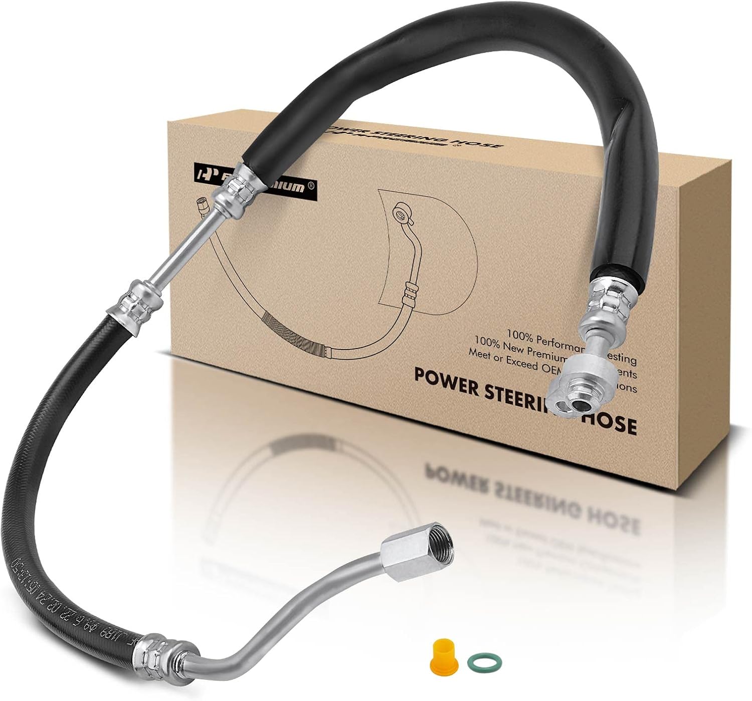 A-Premium Power Steering Return Hose Line Assembly Compatible with Subaru Outback 2005 2006, 3.0L, Reservoir to Pump