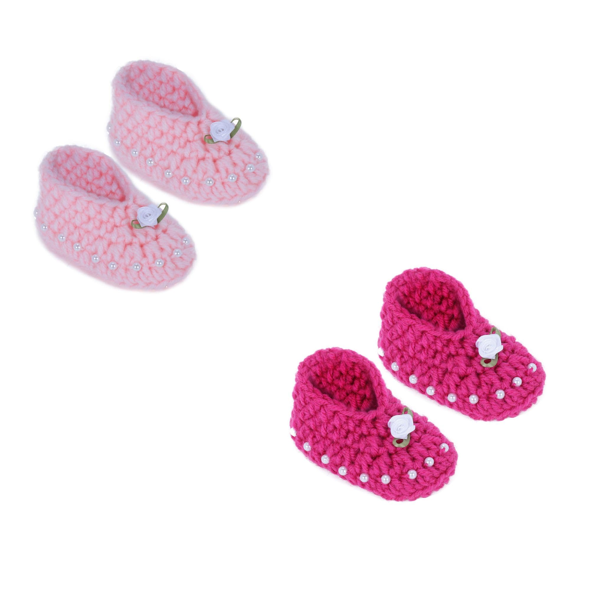 See full amazon price history chart for Prapti Handicrafts Crochet Woolen Newborn Baby Booties for Size 0-6 Months (pink +hot pink) Prapti Handicrafts Crochet Woolen Newborn Baby Booties for Size 0-6 Months (pink +hot pink) (B0CX5JRC8J) Amazon Price History, Amazon Price Tracker