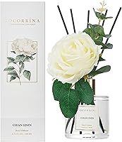 Vista 24 de Cocorina Juego de Difusor de Varillas, Difusor de Varillas de Flores Cachemira Vainilla, Difusor Aromático con Varillas Aceite Esencial de Fragancia