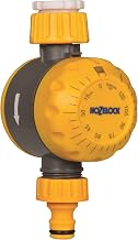HOZELOCK - Manual Countdown Timer for Watering: Mechanical Switch, Compatible with Ø 21mm (1/2"), Ø 26.5mm (3/4") or Ø 33.3mm (1") Water Taps, Watering Duration 5 to 120 Min, Easy Connection [2210]