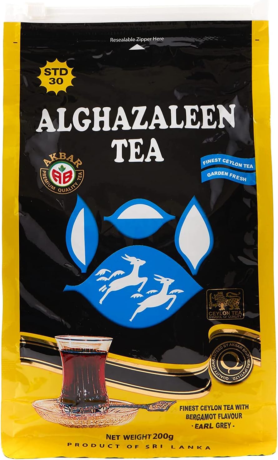 Earl Grey Tea 7oz Bag Pure Ceylon Loose Earl Grey Tea Leaves 200g Zipper Bag