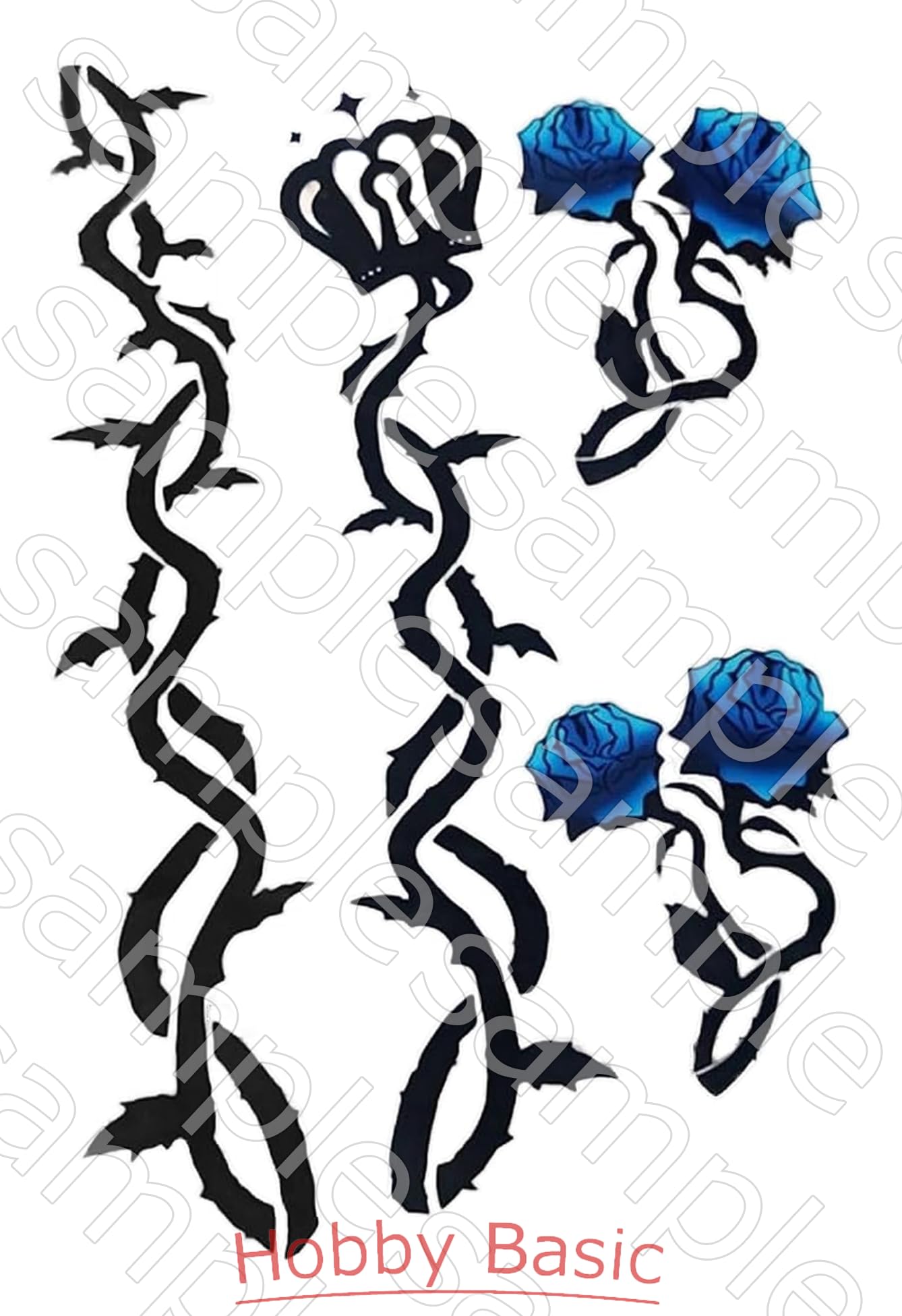 Amazon.co.jp: ミヒャエル カイザー タトゥーシール ブルーロック