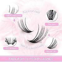 Vista 18 de Eyelash Extension Kit Lash Bond and Seal Lash Clusters with Eyelash Tweezer Lash Glue for Individual Lashes Lash Applicator Tool for DIY Lash