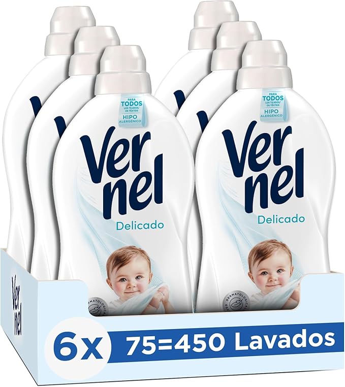 450 dosis de suavizante Vernel delicado