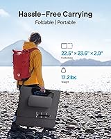 Vista 7 de BLUETTI 200W Solar Panel for Solar Generator EB3A AC2A AC50B AC70 AC180 AC200L Elite 200 V2 AC300 AC500 B300K, Foldable Solar Charger with