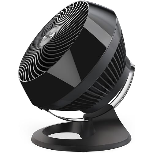 Vornado 660 Large Air Circulator Fan, 4 Speed, Adjustable Tilt, Black