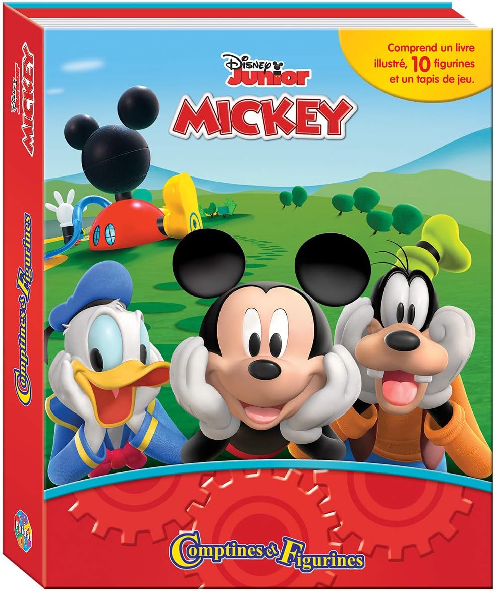 phidal Disney Maison de Mickey Comptines et Figurines, Fran?�ais, Multicolore : Amazon.fr: Jeux 