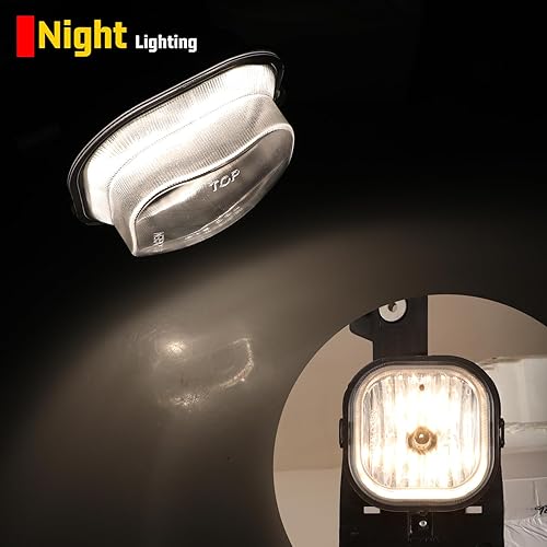 Miniatura 7 de Luces antiniebla para Ford F-250 F-350 F-450 F-550 F-550 F250 F250 F350 F450 F550 Super Duty Lámparas antiniebla con bombillas H10 12V 42W incluye