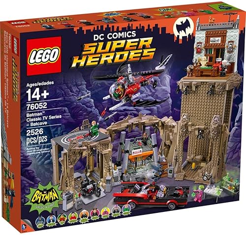 LEGO Super Heroes, Baticueva de Batman de la serie de televisión clásica 76052