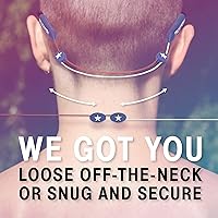 Vista 21 de Pilotfish - Correa de cable ajustable sin cola para lentes de sol y gafas (14 pulgadas, verde Hi-Vis)