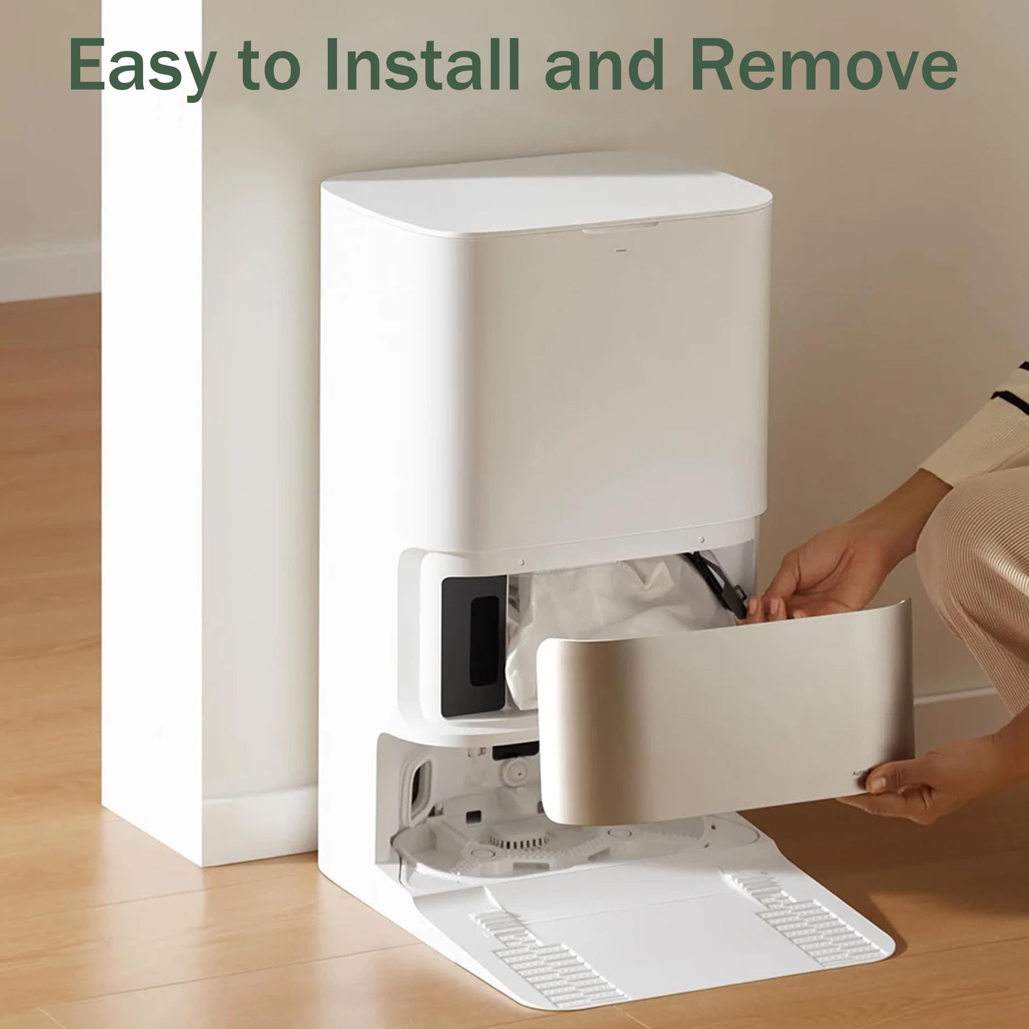 6 Pack) X50 Ultra Replacement Dust Bags For Dreame X40 Ultra/ L50 Ultra/Mova E30 Ultra/ X40/ X40 Pro/ X30 Pro Ultra/ X30 Pro Plus L10s Pro Ultra/ L10s Ultra Gen 2